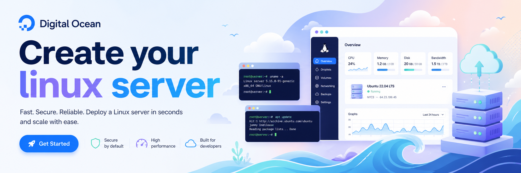 DigitalOcean Referral Badge